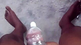 i feel so turned on masturbating safely with a condom on my cock while listening to my favorite song on the sex machine