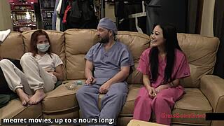 Blair Celeste's Yearly Physical Exam With Nurse Fetish