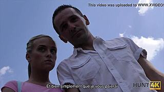 Hunt4k ella casi pierde su billetera pero encontr� sexo alocado