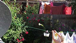 the neighbor with big ass and saggy tits visits often