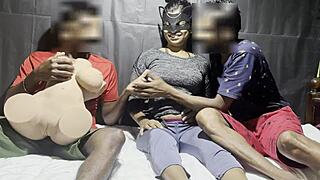 i celebrate halloween with tantaly sex doll and my lusty friends