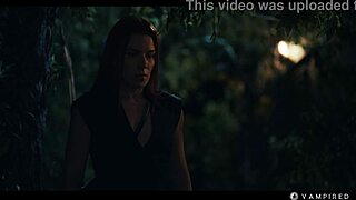 Tattoed Dominatrix Turns Redhead Into Sex Slave! Mind Controlling Lesbian Vampire Fuck