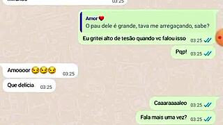 conversa com minha esposa sobre ela fodendo com o amigo?