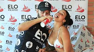 lorena doll antes de pasar al cuarto picante... i mean, this cute colombian fuck doll lorena shows her big ass and tits in the casting interview