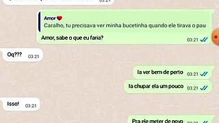 conversa com minha esposa sobre ela fodendo com o amigo?