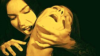 Tattoed Dominatrix Turns Redhead Into Sex Slave! Mind Controlling Lesbian Vampire Fuck