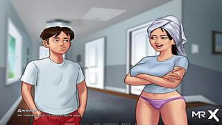 summertimesaga - fingering her pussy e3 40