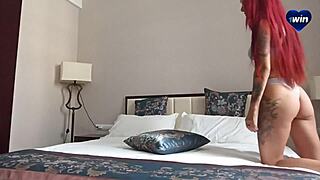 Let's have fun with doggy fuck and hot blowjob in the hotel room