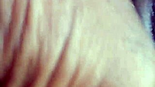 A black granny with big tits sucks monster cock.