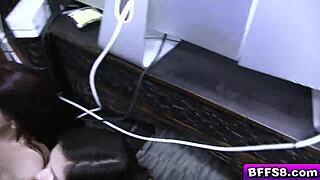 Pretty Petite Brunette Teens Get Banged Hard in Group Hardcore