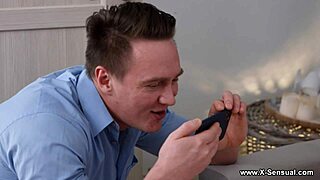 want to see hard anal with this sensual blonde?