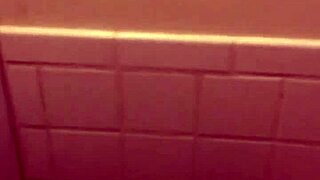 Does the crazy white girl give head in the shower with big black cock?