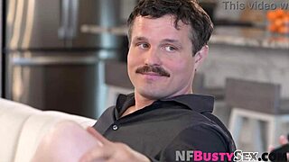 busty babe with huge tits has other plans for the night