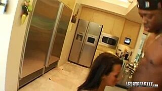 Lexington Steele's interracial group scene