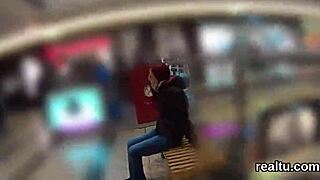 Gorgeous Czech Kitten Gets Teased in the Mall and Pounded in POV