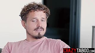 Horny big tits redhead milf lauren phillips enjoys face fucking and hot sex.