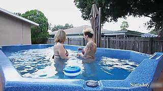 lesbians della dane in sensual bisexual anal and pussy licking orgasm