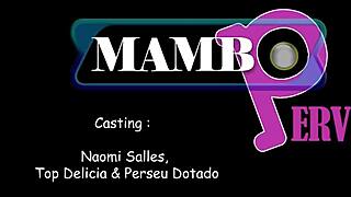 Can Naomi Salles handle her first double penetration with DAP and ATM?