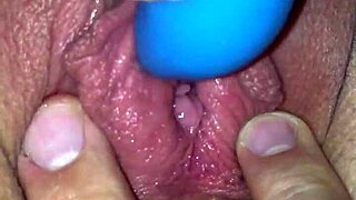 Masturbating with vibrator in pov amateur session