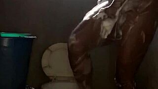 naijahomemadepussy takes a relaxing early morning shower