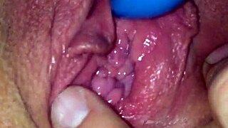 Masturbating with vibrator in pov amateur session