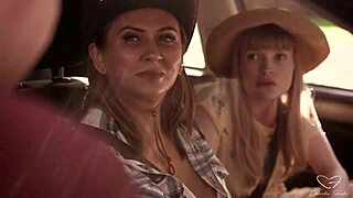 Mishel Karen Leo Embers moans in lucky group orgy