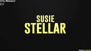 Scarlit Scandal and Susie Stellar get double teamed and creamed in Brazzers scene!