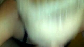 Nut Shot Lands in Resaboo's Mouth During Intense Blowjob