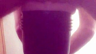 Gazzadomm experimenting with male toy