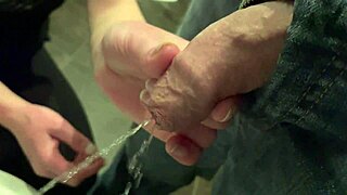I Keep His Dick When He Pees and Next Wash My Hands in Pissing