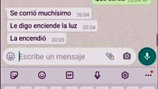 Chat conversation with cheating wife sucking blonde latina