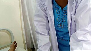 Doctor Girlfriend Enjoys Indian Cowgirl Style On Patient Bed Hindi Desi Series Netu And Hubby