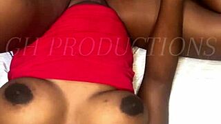 Chocolate Teen Pussy Squirts Juicy Cum in Face During Drunk Missionary Fuck