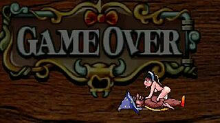 In the hidden apprentice scene, she performs deepthroat blowjob, anal assfucking, and spanking.