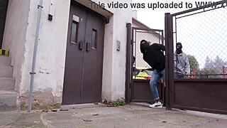 Fun gangbang with masked black boys wet that suprised me