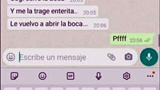 Chat conversation with cheating wife sucking blonde latina