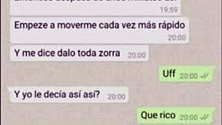 Chat conversation with cheating wife sucking blonde latina