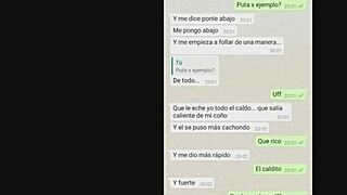 Chat conversation with cheating wife sucking blonde latina