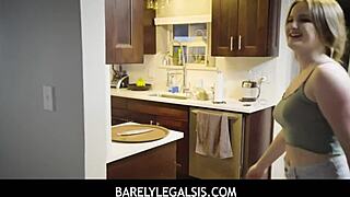 Homeschooled Eliza Eves Encounters Her First Real Cock.