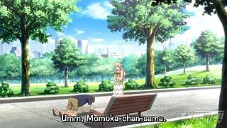 Nobody noticed me masturbating her in public - hentai subtitled 😏