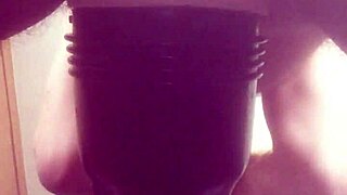 Gazzadomm experimenting with male toy