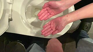 I Keep His Dick When He Pees and Next Wash My Hands in Pissing