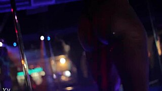 Twerking in night club