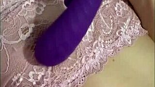 MASTURBATING IN NEW LINGERIE FROM TEDDY BEAR