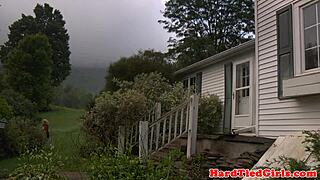 Bonded Submissive Whipped Outdoors