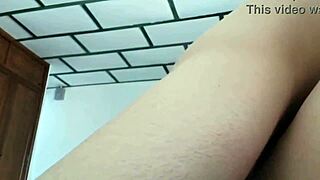 pasional sex between two stepsiblings ends with creampie inside