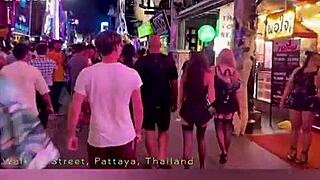 explore pattaya walking street halloween 2024 nightlife with go-go bars private dances sexy costumes