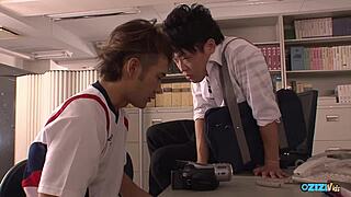 Horny Students Are Hot for Their Teacher and Treat Her Love Bush with Sex Toys