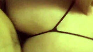 Is that BBW Latina MILF teasing in her sexy thong?