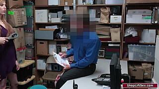 Officers Fuck Stepmom and Stepdaughter at Work